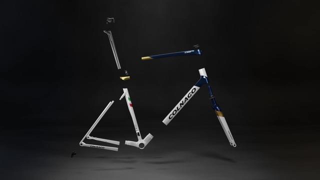 COLNAGO C68 -白色のフレーム単体