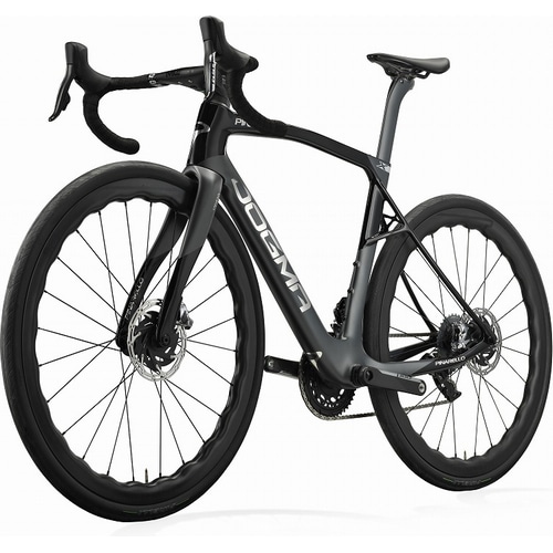 PINARELLO ( ピナレロ ) ロードフレーム DOGMA F　ブラックカラーが際立つ、究極のエアロダイナミクスと剛性を兼ね備えたハイエンドロードバイク。